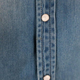 Joe's Jeans Western Denim Shirt Amy Cotton-Tencel Size Small Long Sleeve Top available at CelebrityOwned.com img_2