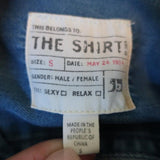 Joe's Jeans Western Denim Shirt Amy Cotton-Tencel Size Small Long Sleeve Top available at CelebrityOwned.com img_8