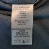 Joe's Jeans Western Denim Shirt Amy Cotton-Tencel Size Small Long Sleeve Top available at CelebrityOwned.com img_9