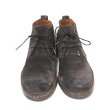 John Varvatos Chukka Boots Dark Gray Suede Size 9 available at CelebrityOwned.com img_4