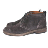 John Varvatos Chukka Boots Dark Gray Suede Size 9 available at CelebrityOwned.com img_6