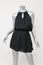 Joie Dress Jossa Black Silk Size Extra Small Sleeveless Blouson Mini
