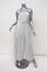 Joie Maxi Dress Theodorine White/Black Striped Cotton Size Extra Small