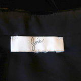 Joie Mini Dress Almarie Black Velvet Size Small Cap Sleeve V-Neck Shift available at CelebrityOwned.com img_7