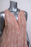 Joie Tank Top Aruna Pink Snakeskin Print Silk Size Large Sleeveless Blouse available at CelebrityOwned.com img_3