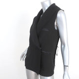 Jonathan Cohen Vest Black Neoprene Size Small Sleeveless Blazer available at CelebrityOwned.com img_3