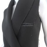 Jonathan Cohen Vest Black Neoprene Size Small Sleeveless Blazer available at CelebrityOwned.com img_4