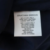 Jonathan Simkhai Dress Blue/Cream Colorblock Size 2 Sleeveless Fit & Flare available at CelebrityOwned.com img_8