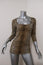 Just Cavalli Top Brown Leopard Print Stretch Jersey Size Small