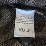 KULE The Cat Cardigan Leopard Print Wool Blend Size Small V-Neck Sweater available at CelebrityOwned.com img_8