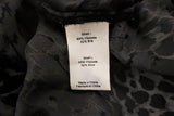 L'Agence Blouse Nina Dark Brown Leopard Velvet Burnout Top Size Extra Small available at CelebrityOwned.com img_5