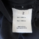 L'Agence Tiered Maxi Dress Abby Black Lace-Trim Washed Silk Size 2 available at CelebrityOwned.com img_7