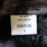 Lanston Tie Dye Zip Hoodie Sweatshirt Jaidyn Black/Gray Size Small NEW available at CelebrityOwned.com img_7