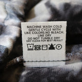 Lanston Tie Dye Zip Hoodie Sweatshirt Jaidyn Black/Gray Size Small NEW available at CelebrityOwned.com img_8