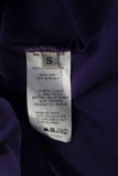 Lanvin Tee Purple Chiffon-Trim Cotton Jersey Size Small Short Sleeve Top available at CelebrityOwned.com img_6