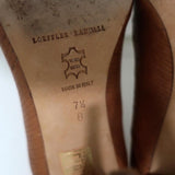 Loeffler Randall Pumps Irina Brown Leather Size 7.5 Pointed Toe Heels available at CelebrityOwned.com img_11
