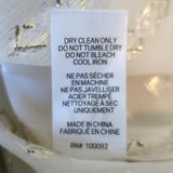 LoveShackFancy Blouse Erin Ivory Metallic Fil Coupe Size Small Long Sleeve Top available at CelebrityOwned.com img_10