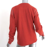 Lucien Pellat-Finet Cashmere Sweater Terracotta Metallic-Trim Size Medium available at CelebrityOwned.com img_5