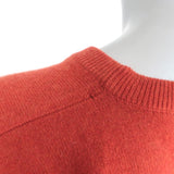 Lucien Pellat-Finet Cashmere Sweater Terracotta Metallic-Trim Size Medium available at CelebrityOwned.com img_6