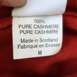 Lucien Pellat-Finet Cashmere Sweater Terracotta Metallic-Trim Size Medium available at CelebrityOwned.com img_9