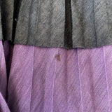 M Missoni Dress Purple Ribbed Knit Size 36 Tiered Pleated Hem available at CelebrityOwned.com img_6