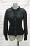 M Missoni Fringed Tweed Jacket Black Cotton Blend Size 38 US 2