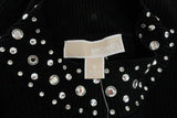 MICHAEL Michael Kors Embellished Sweater Dress Black Ribbed Knit Size Small NEW available at CelebrityOwned.com img_9
