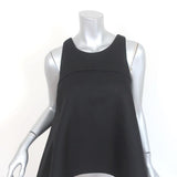 MILLY Trapeze Top Black Melton Bonded Wool Size Medium NEW available at CelebrityOwned.com img_1