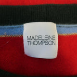 Madeleine Thompson Cashmere Sweater Lucca Multicolor Metallic Striped Size Small available at CelebrityOwned.com img_6