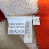 Madeleine Thompson Cashmere Sweater Lucca Multicolor Metallic Striped Size Small available at CelebrityOwned.com img_7