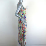 Mara Hoffman Easy Button Down Midi Dress Multicolor Printed Size Medium available at CelebrityOwned.com img_5