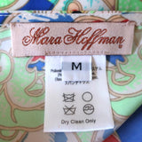 Mara Hoffman Easy Button Down Midi Dress Multicolor Printed Size Medium available at CelebrityOwned.com img_7