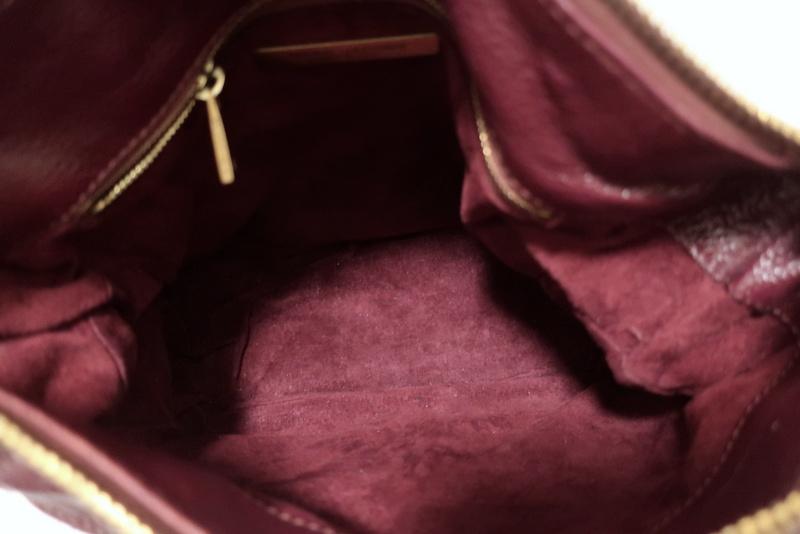 MARC by MARC JACOBS Bordeaux Large Leather Zip Satchel Purse Bag-VERY NICE