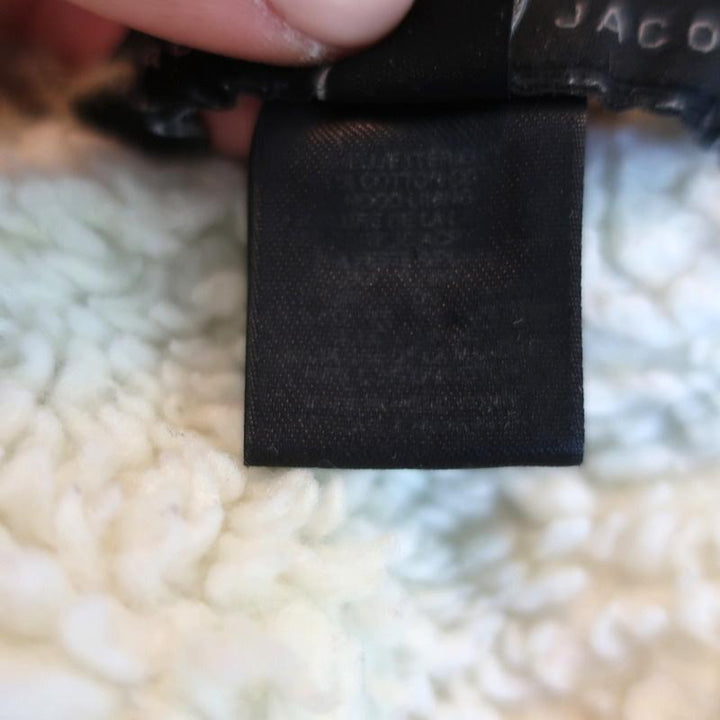 Marc by Marc Jacobs Shearling Lined Hoodie Jacket Cream Cotton Size Medium available at CelebrityOwned.com img_11