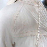 Marc by Marc Jacobs Shearling Lined Hoodie Jacket Cream Cotton Size Medium available at CelebrityOwned.com img_2