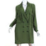 Marissa Webb Theo Jacket Dress Olive Size Medium Long Sleeve Mini