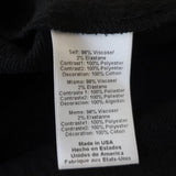 Marna Ro Dress Black Ladder Lace-Trim Crepe Size Small Cap Sleeve Sheath available at CelebrityOwned.com img_7