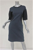 Marni Dress Charcoal/Black Colorblock Stretch Jersey Size 40 Short Sleeve available at CelebrityOwned.com img_2
