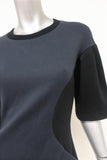 Marni Dress Charcoal/Black Colorblock Stretch Jersey Size 40 Short Sleeve available at CelebrityOwned.com img_3