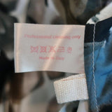 Marni Dress Cream/Multi Floral Print Taffeta Size 42 Pleated Cap Sleeve available at CelebrityOwned.com img_8