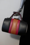 Marni Duffle Bag Black/Multicolor Striped Leather Small Crossbody Bag available at CelebrityOwned.com img_2