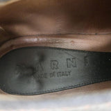 Marni Lug Sole Wingtip Oxfords Black Leather Size 36 available at CelebrityOwned.com img_8