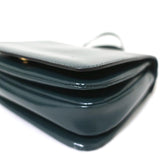 Marni Sculpture Bag Teal Glossy Leather Mini Crossbody Bag available at CelebrityOwned.com img_10