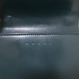 Marni Sculpture Bag Teal Glossy Leather Mini Crossbody Bag available at CelebrityOwned.com img_11