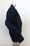 Martine Rose Oversized Denim Jacket Indigo Size Small Jean Jacket available at CelebrityOwned.com img_4