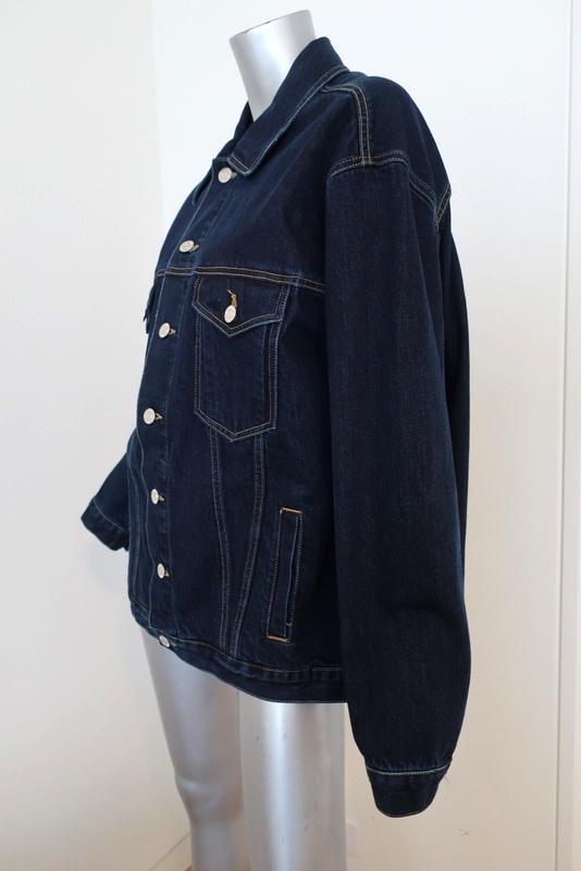 Louis Vuitton Indigo Blue Denim Jacket Indigo. Size 36