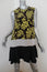 Mary Katrantzou Dress Antona Colorblock Floral Print Size US 6 Sleeveless Mini