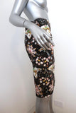 Mary Katrantzou Skirt Decora Jewel and Flower Print Stretch Cotton Size 10 US 6 available at CelebrityOwned.com img_2