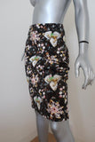 Mary Katrantzou Skirt Decora Jewel and Flower Print Stretch Cotton Size 10 US 6 available at CelebrityOwned.com img_8