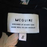 McGuire Blouse Black Floral Print Size Small Bell Sleeve Top available at CelebrityOwned.com img_7